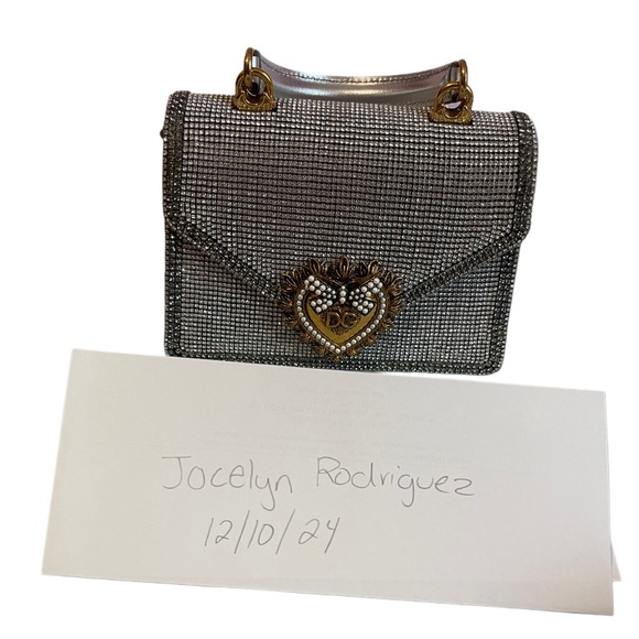 Dolce & Gabbana Crystal Devotion Bag Like New - Picture 2 of 6
